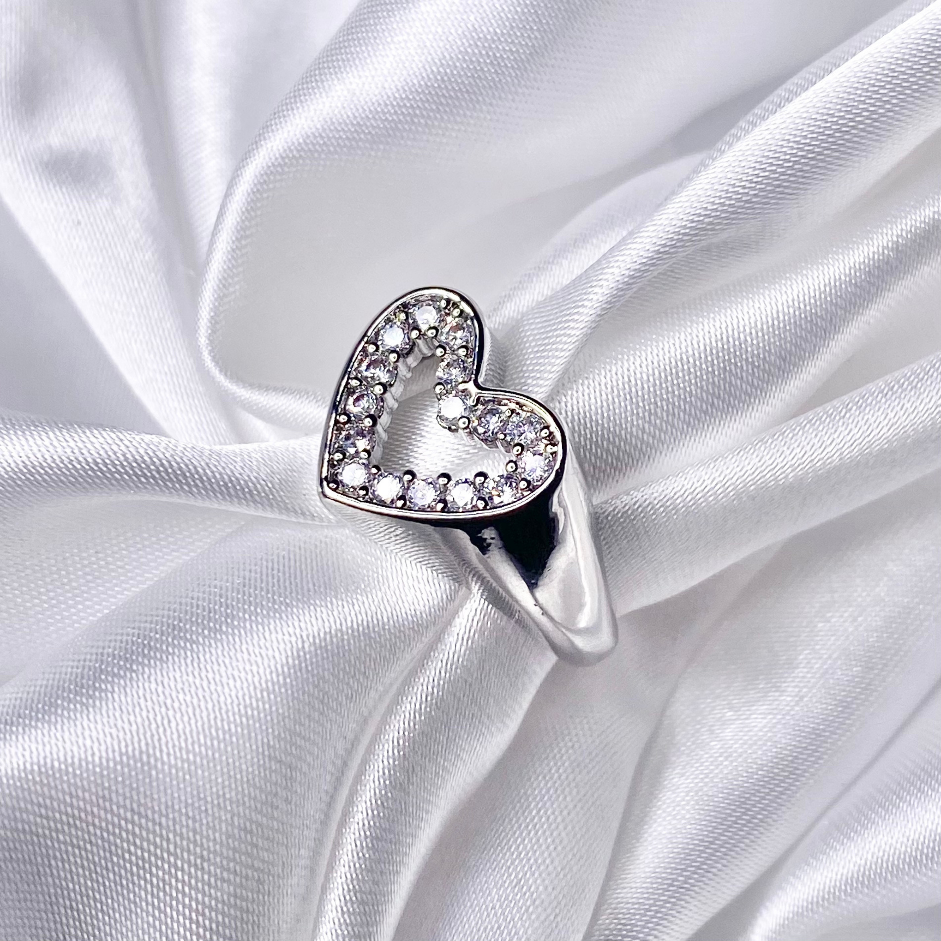 The Silver Bursting In Love Ring image 0