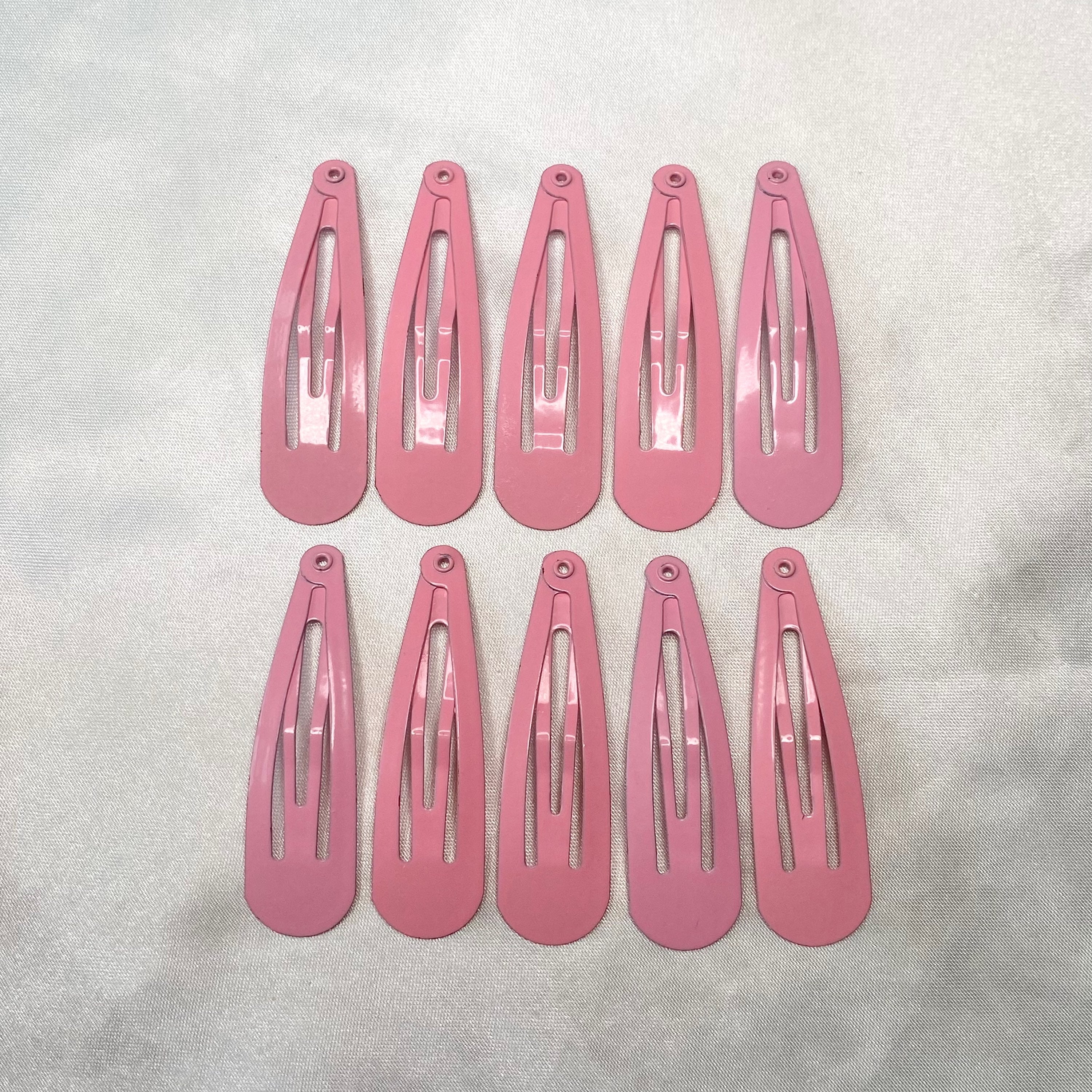 10x Pink Hair Clips  image 0