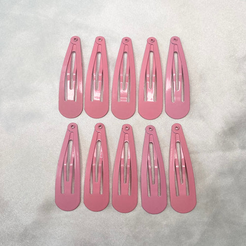10x Pink Hair Clips  image 0