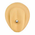Clear Gem Ball Tongue Bar image 0