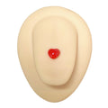 Red Acrylic Heart Tongue Bar image 0