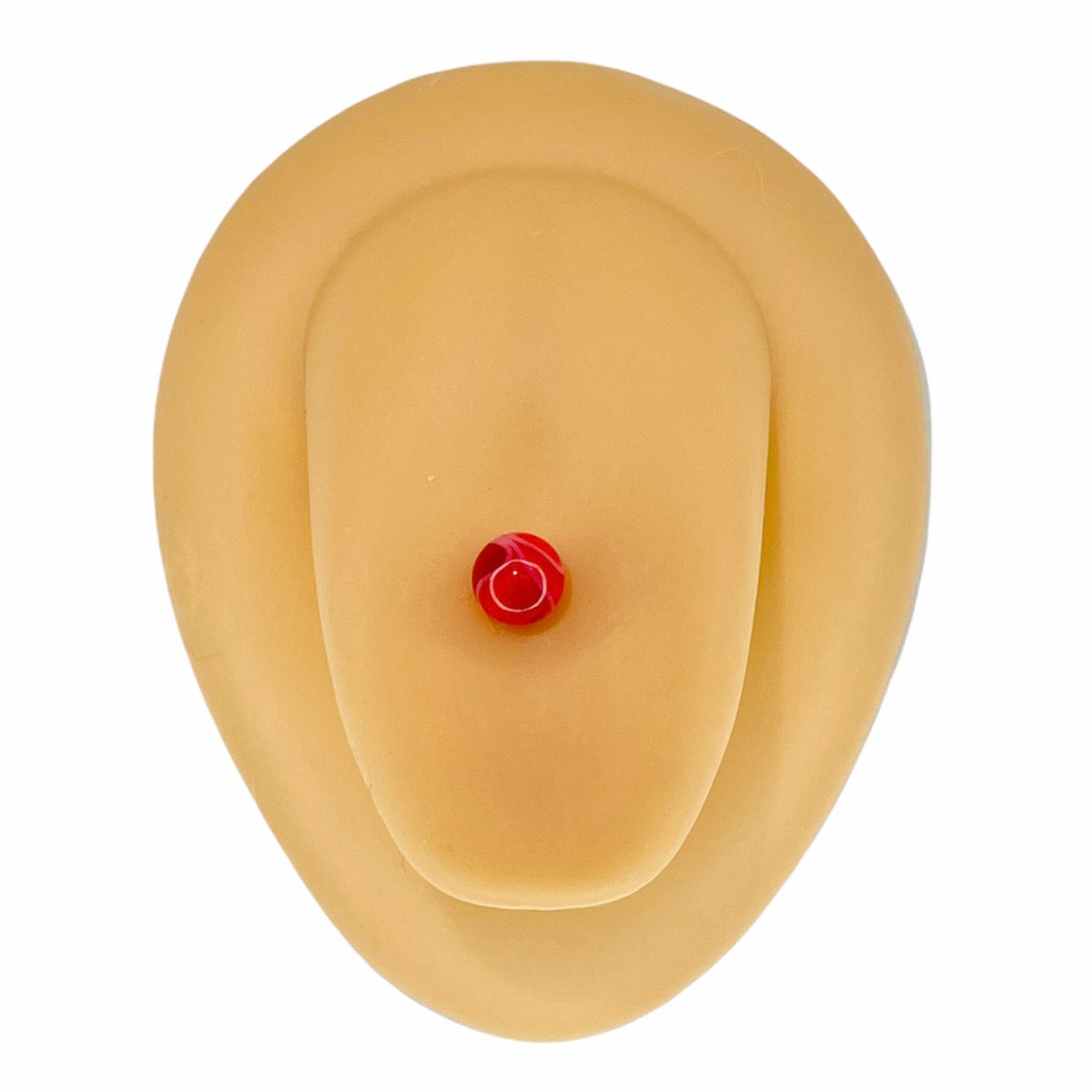 Red Marble Effect Tongue Bar image 0