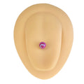 Purple AB Coated Tongue Bar image 0