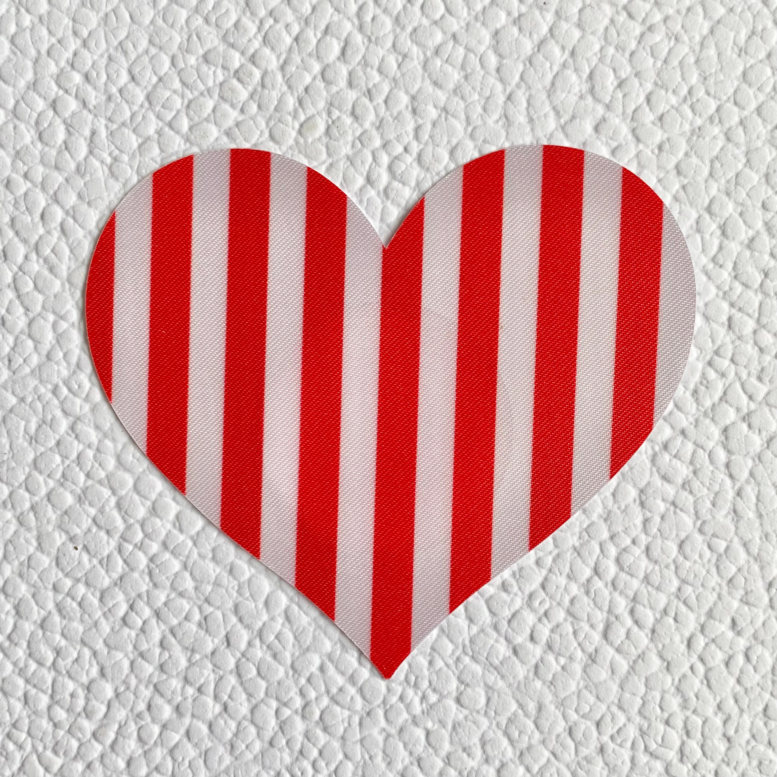 Candy Cane Heart Nipple Covers image 0