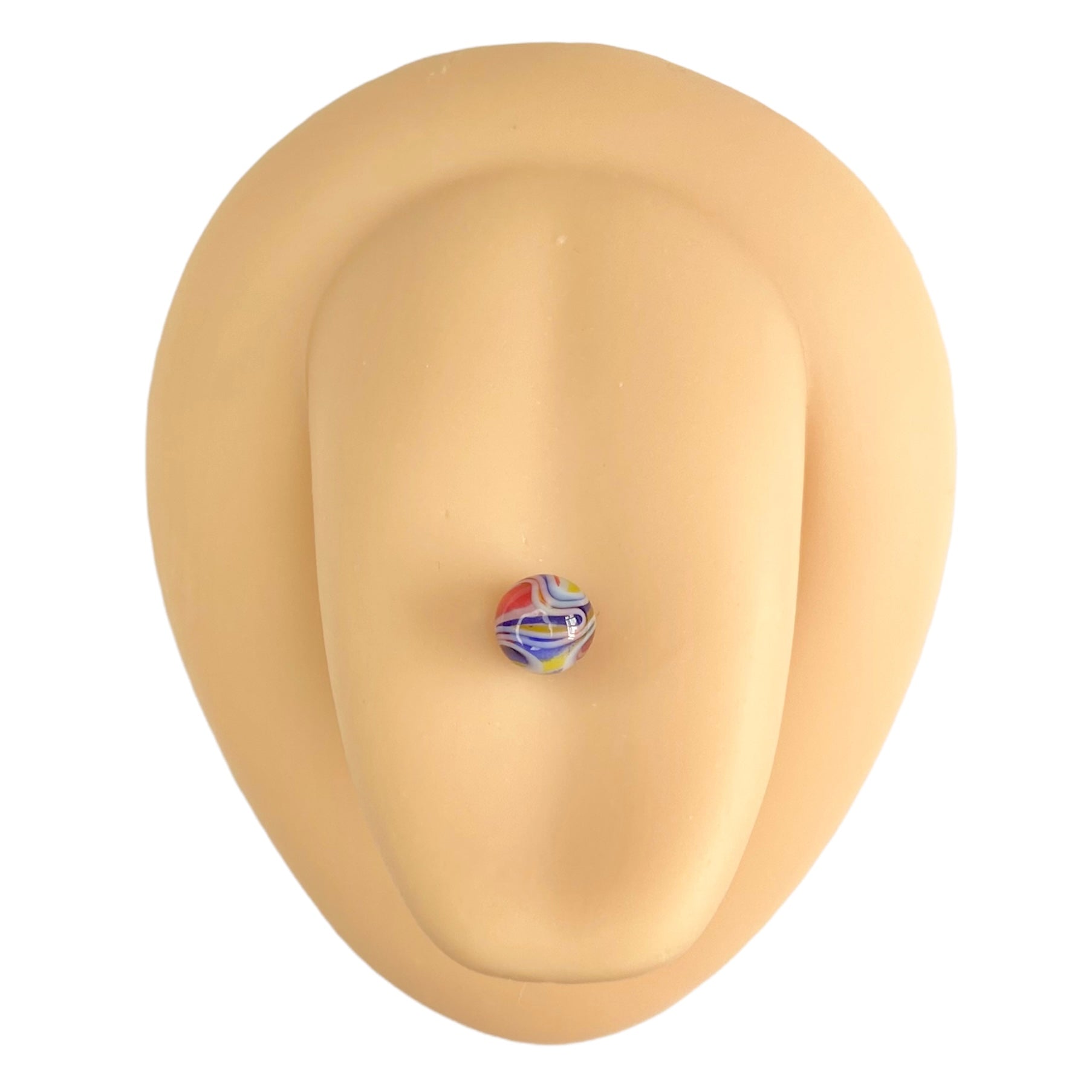 Style 4 Multicolour Marble Effect Tongue Bar image 0
