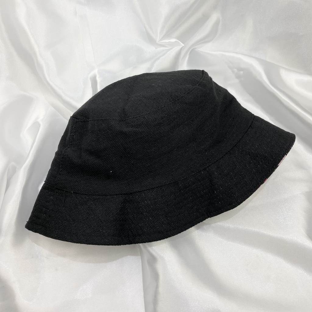 Pink Butterfly Bucket Hat image 1