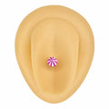 Purple Candy Stripe Tongue Bar image 0