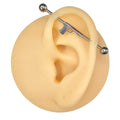 Pistol Gun Industrial Barbell  image 0