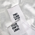 First Class Bitch Socks image 1