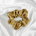 Tan Satin Scrunchie image 0
