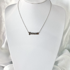 Silver Princess Necklace image 1