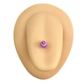 Purple Swirl Tongue Bar image 0