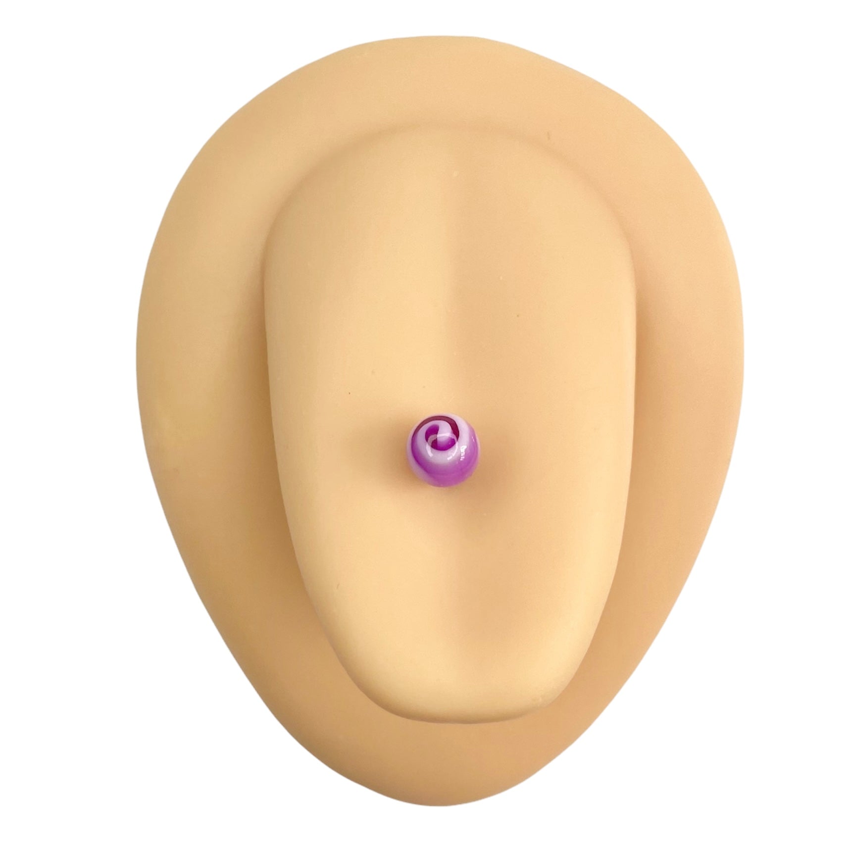 Purple Swirl Tongue Bar image 0