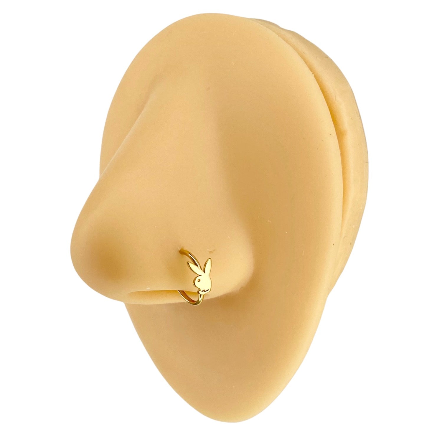 Gold Playboy Nose Hoop image 0