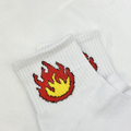 White Flame Socks  image 0