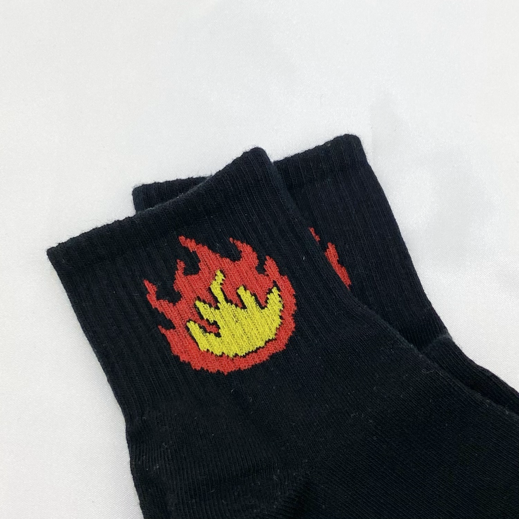 Black Flame Socks  image 0