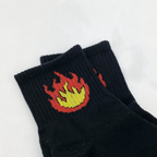 Black Flame Socks  image 0