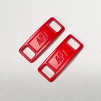 Red AF1 Shoe Lace Buckle image 1
