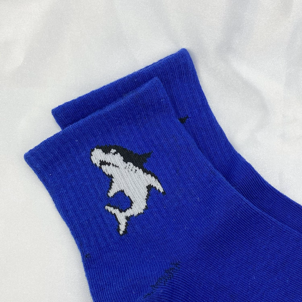 Blue Shark Socks image 0