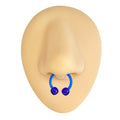 Blue Bio Flex Horseshoe Hoop  image 0