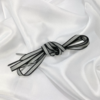 Black Retro Reflective Laces image 0