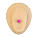 Pink & Blue Two Tone Tongue Bar image 0