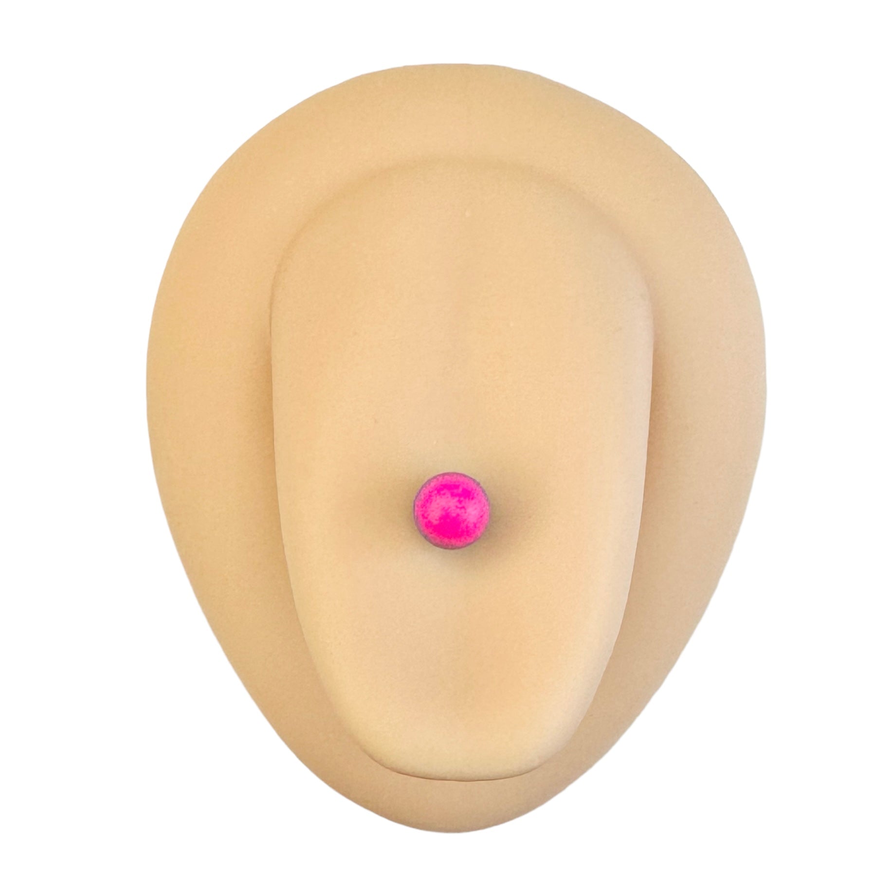 Pink & Blue Two Tone Tongue Bar image 0