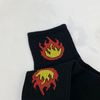 Black Flame Socks  image 1