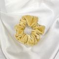 Camel Velvet Scrunchie image 0