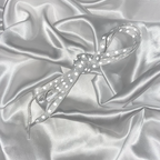 White Reflective Star Shoe Laces image 1