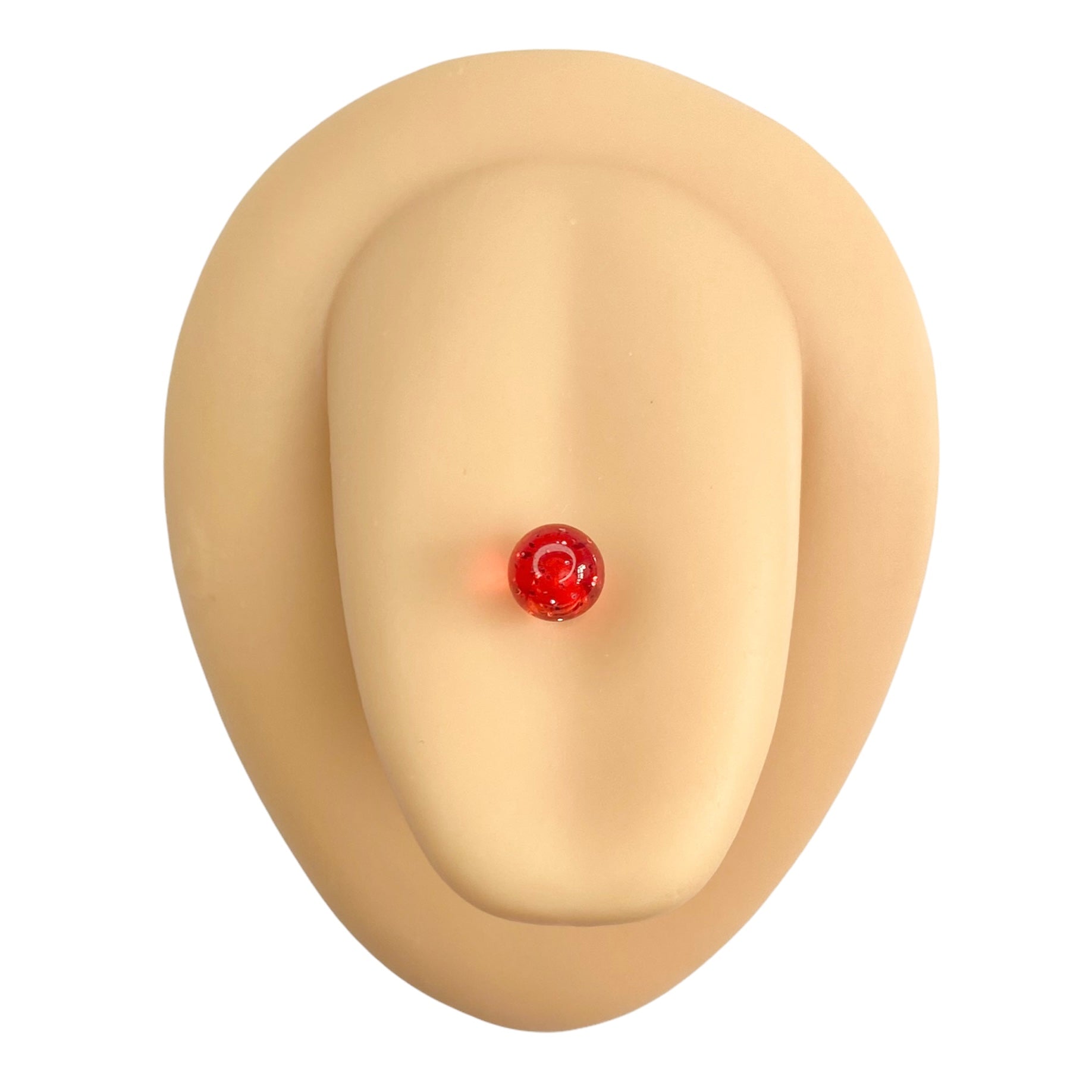 Red Glitter Tongue Bar image 0