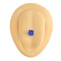 Blue Acrylic Dice Tongue Bar image 0