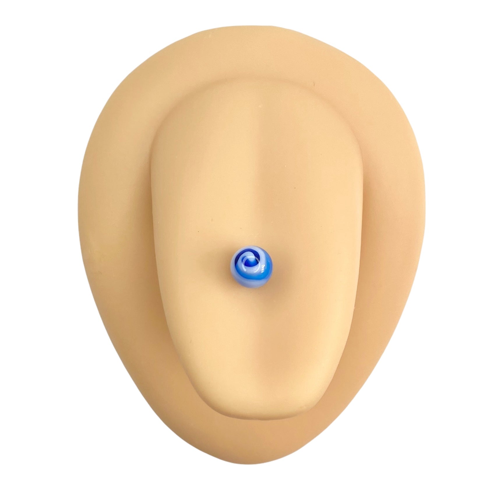 Blue Swirl Tongue Bar image 0