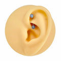 Blue Glow In The Dark Curved Barbell image 0