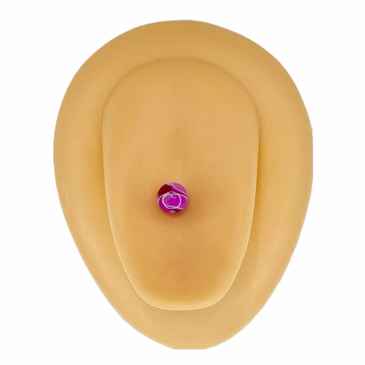 Purple Marble Effect Tongue Bar image 0