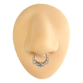 Blue Royal CZ Bendable Hoop  image 0
