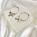 Dummy Hoop Earrings image 0