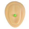 Green AB Coated Tongue Bar image 0