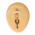 Gold Playboy Key Belly Bar  image 0