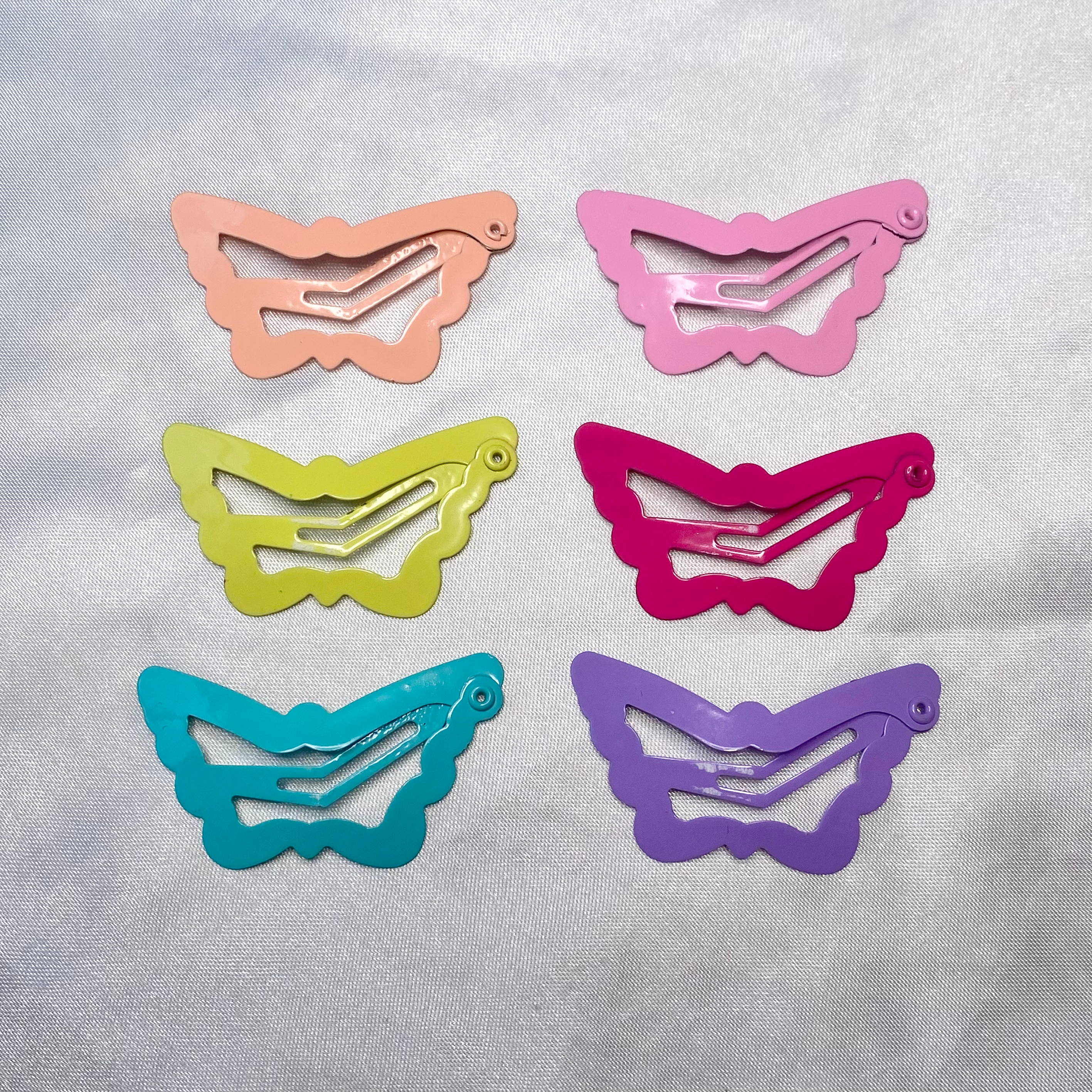 6x Butterfly Hair Clips  image 0
