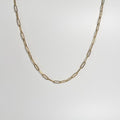 Gold Paperclip Chain Necklace image 0