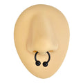 Black Bio Flex Horseshoe Hoop  image 0