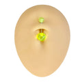 Green Glitter Belly Bar  image 0