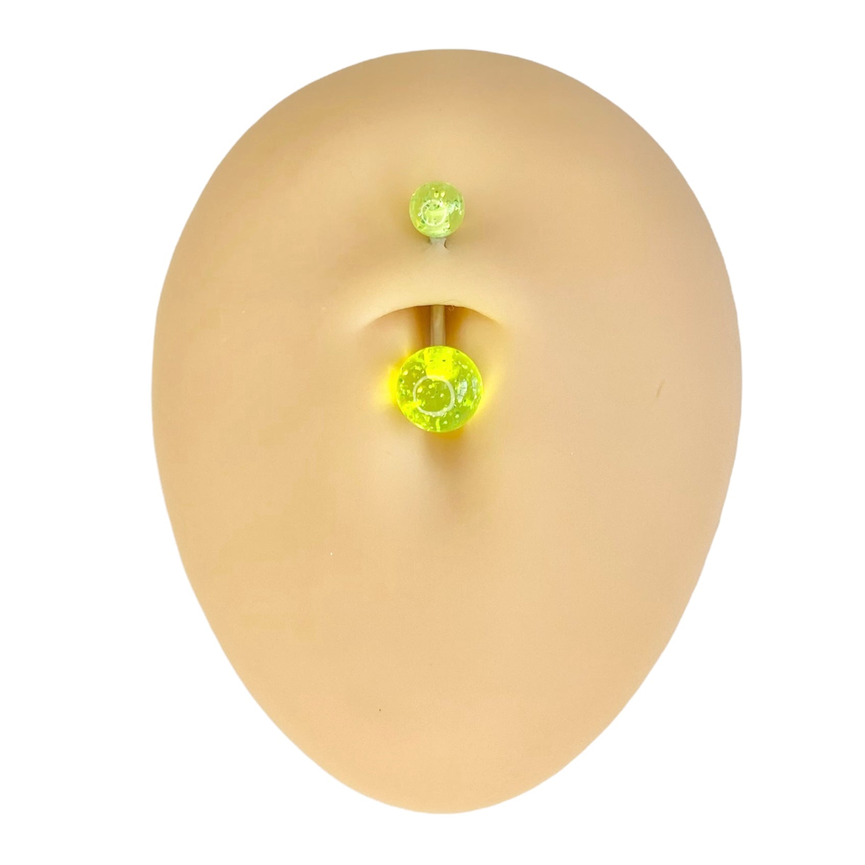 Green Glitter Belly Bar  image 0