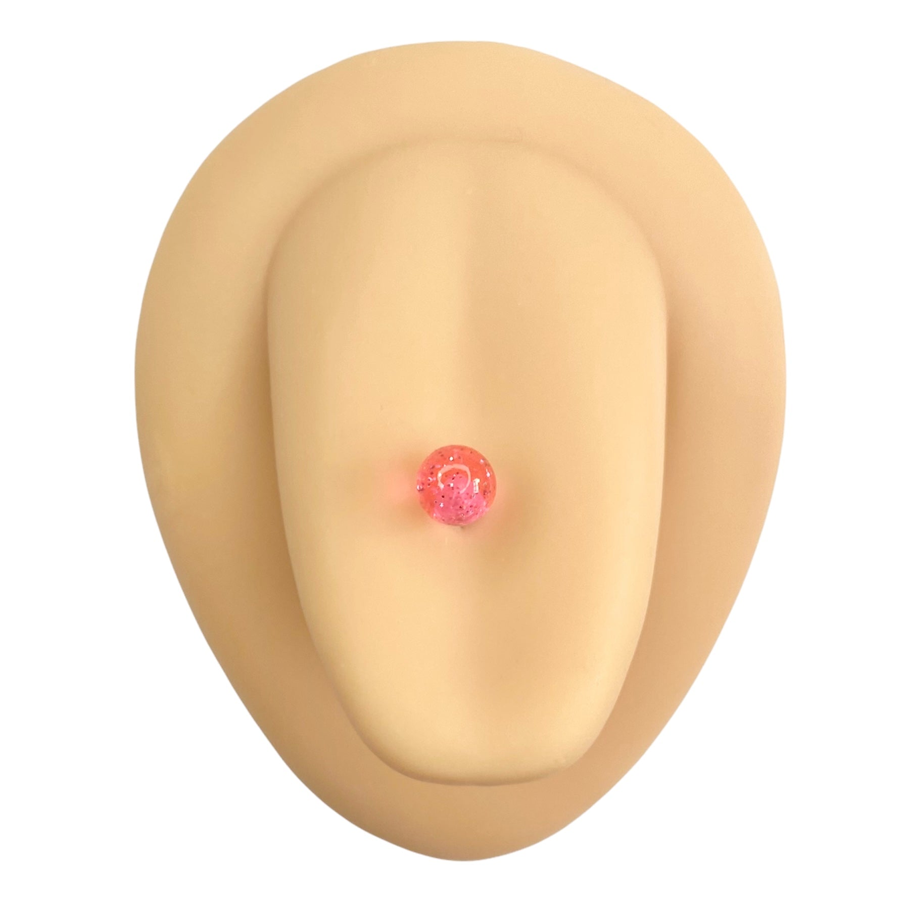 Pink Glitter Tongue Bar image 0
