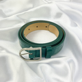 Green Croc Buckle Belt image 0
