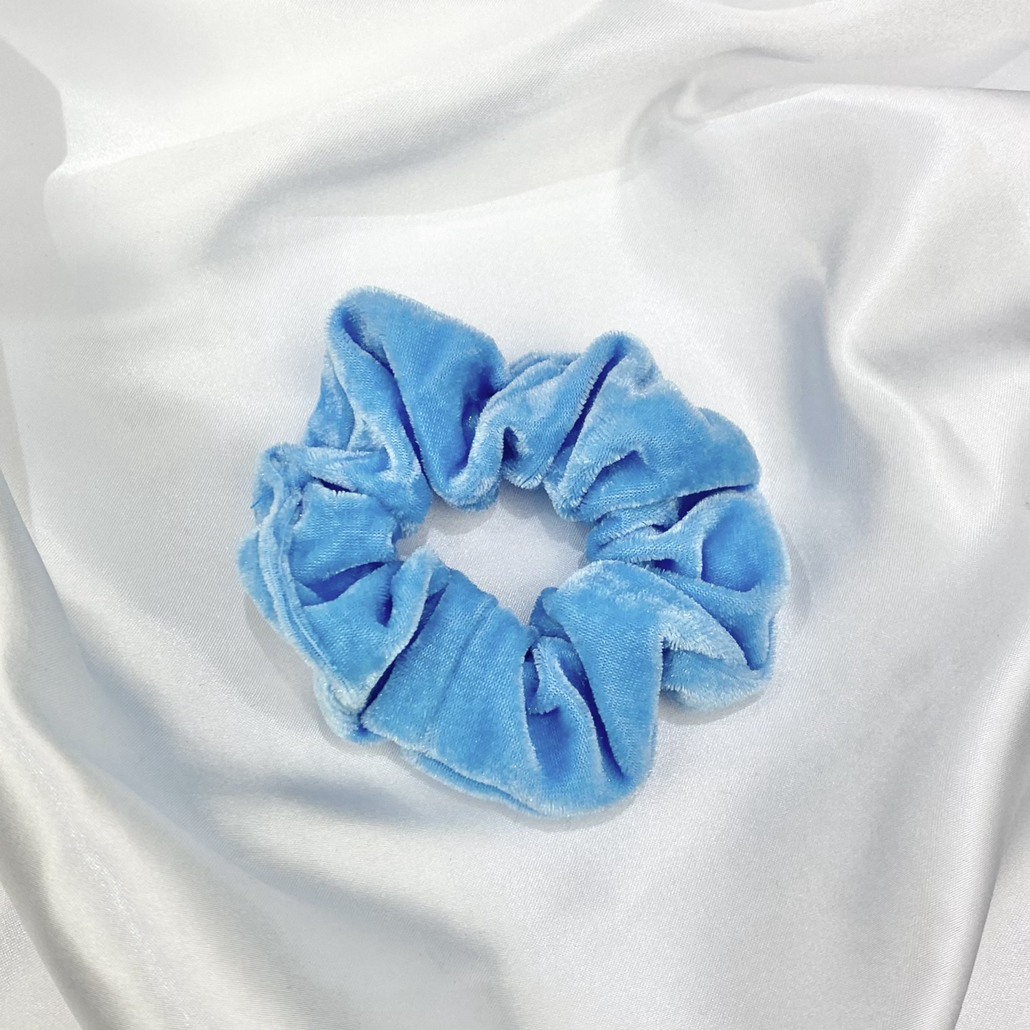 Blue Velvet Scrunchie image 0