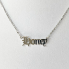 Silver Honey Necklace image 0