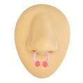 Pink Bio Flex Horseshoe Hoop  image 0