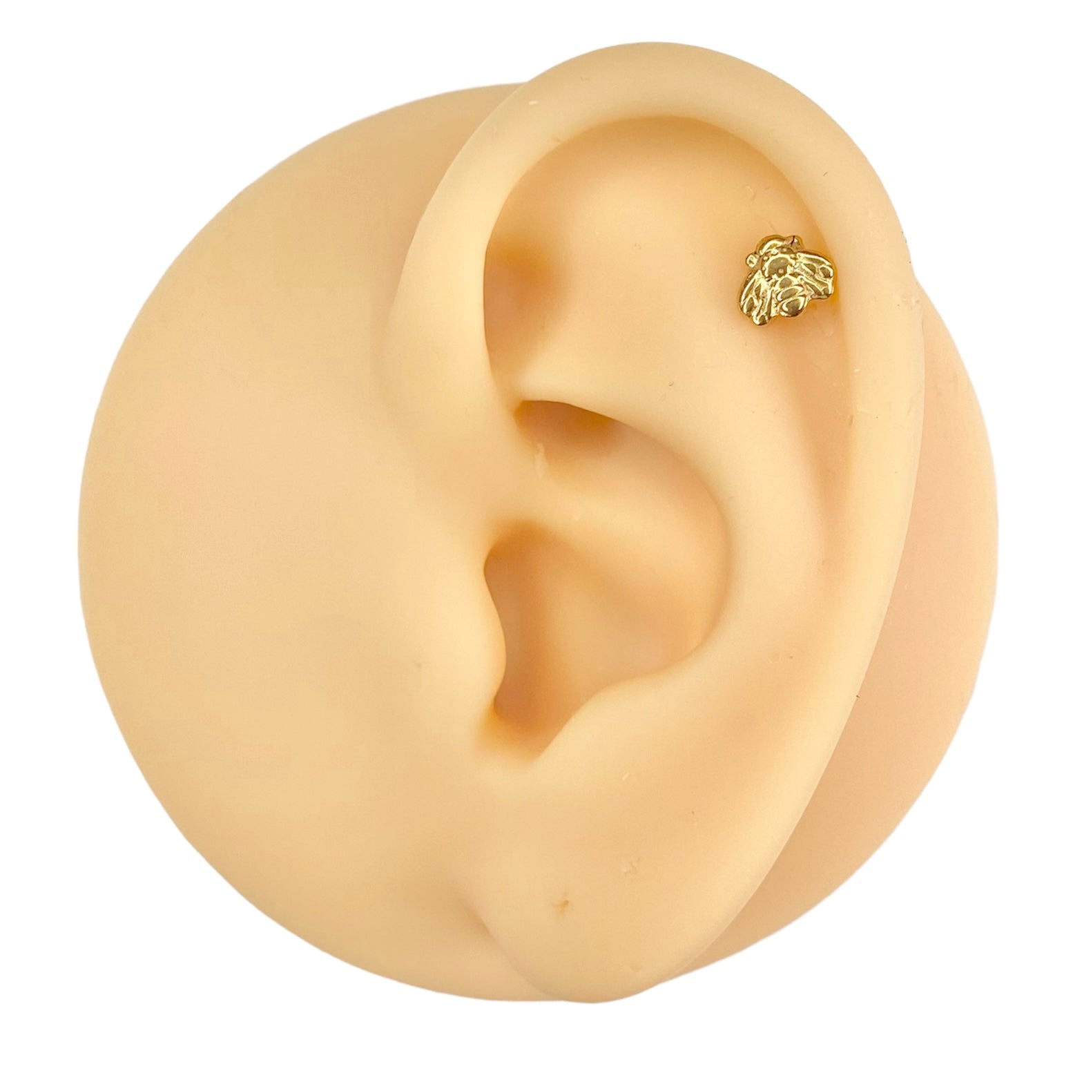 Gold Bee Flat Back Stud image 0